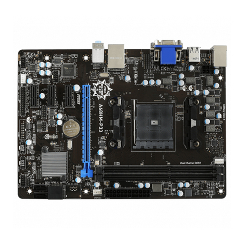 MSI A68HM-P33 Series manual