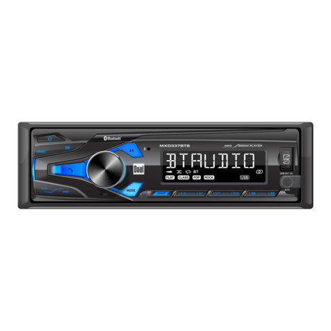 Dual MXD337BTB Operating instructions