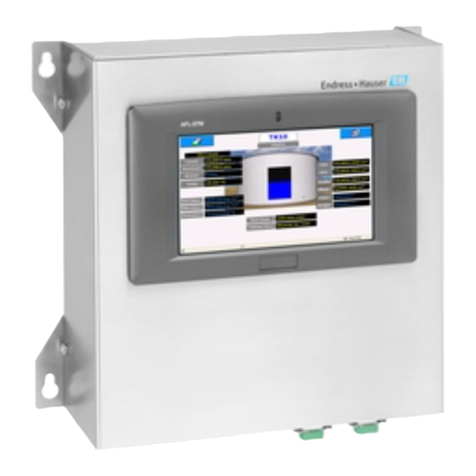 Endress+Hauser Tankvision Multi Scan NXA83 operating instructions