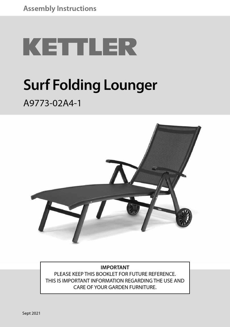 Kettler A9773-02A4-1 User manual Kettler A9773-02A4-1 User manual