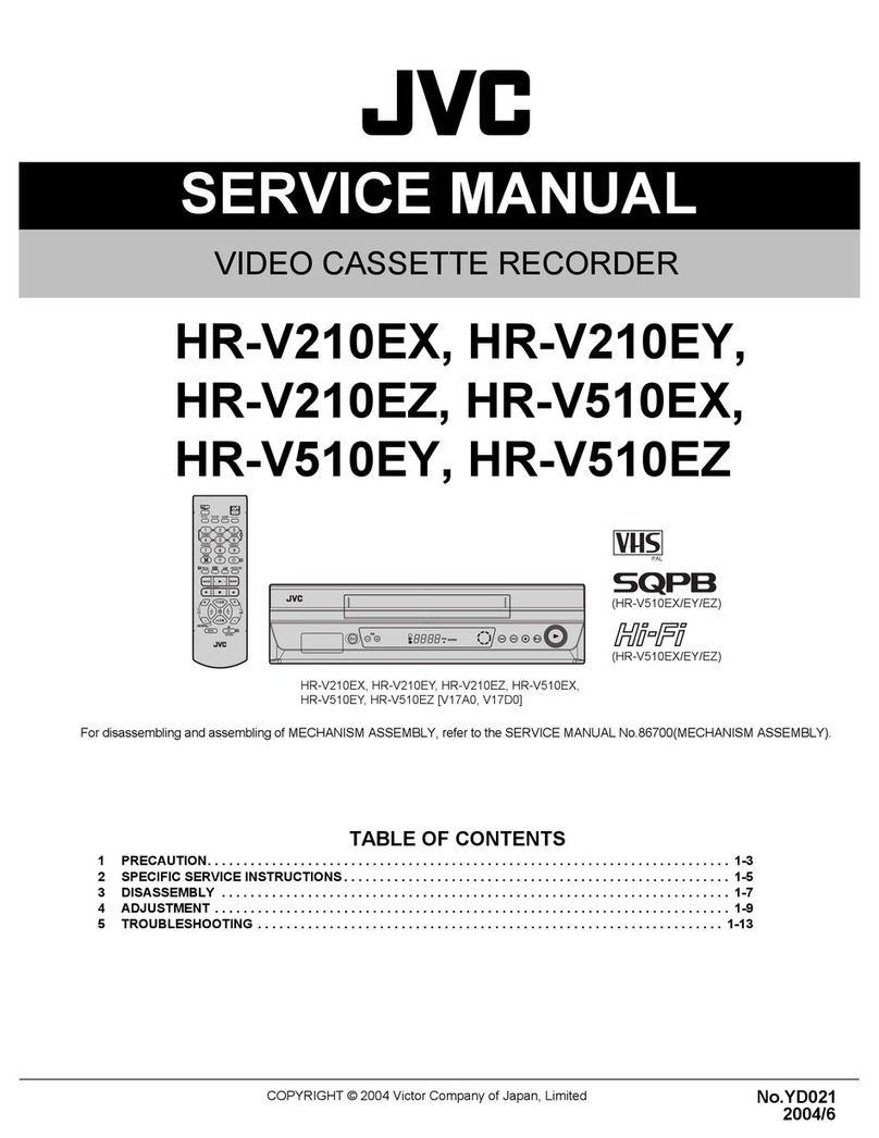 JVC HR-V210EY User manual