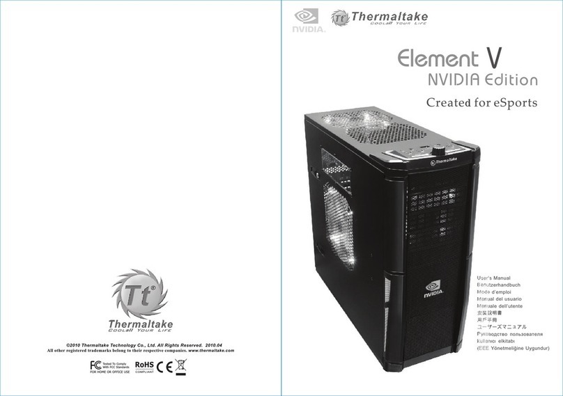 Thermaltake Element V NVIDIA Edition User manual