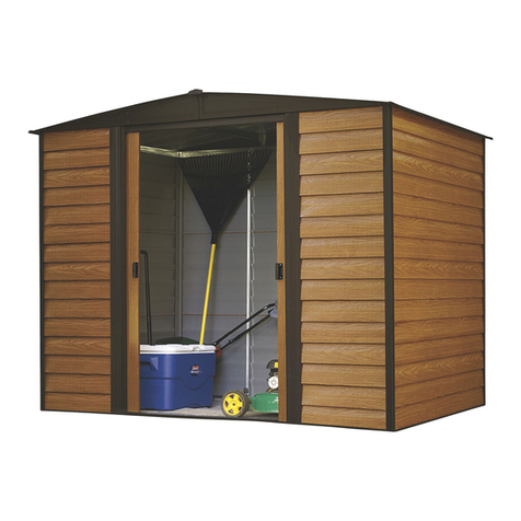Arrow Storage Products ED86AP Use and care manual
