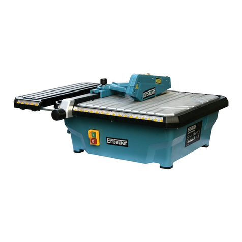 Erbauer ERB337TCB Safety and operating manual