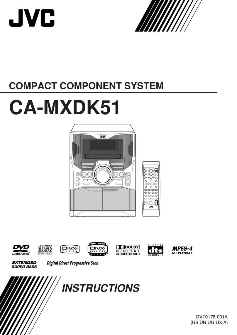 JVC CA-MXDK51 User manual