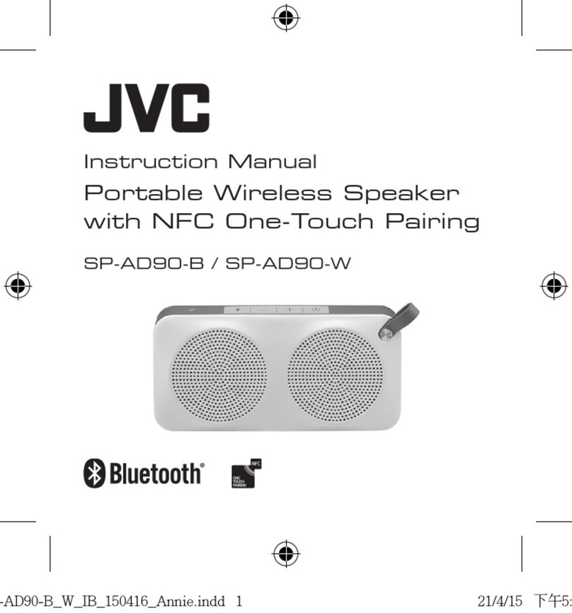 JVC SP-AD90-B User manual
