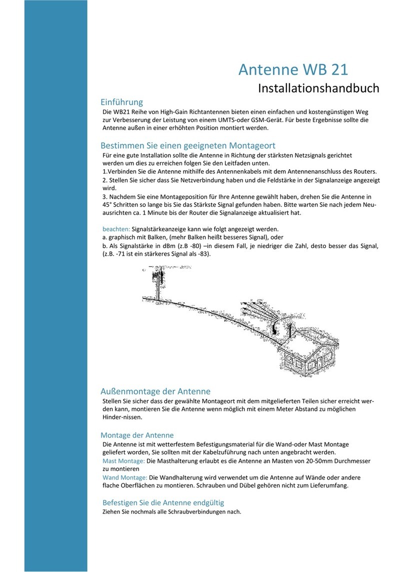 Conrad WB21 installation guide