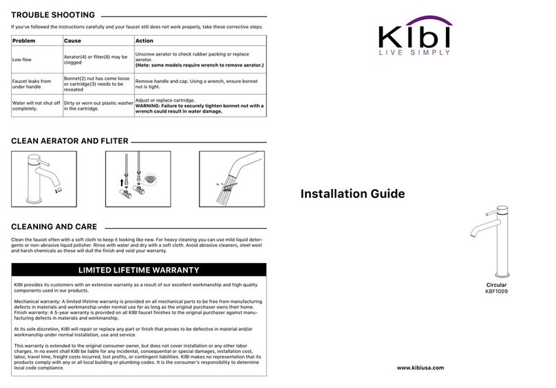 KIBI Circular KBF1009 User manual