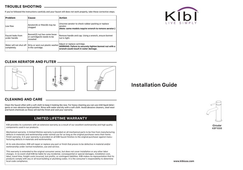 KIBI Circular KBF1008 User manual