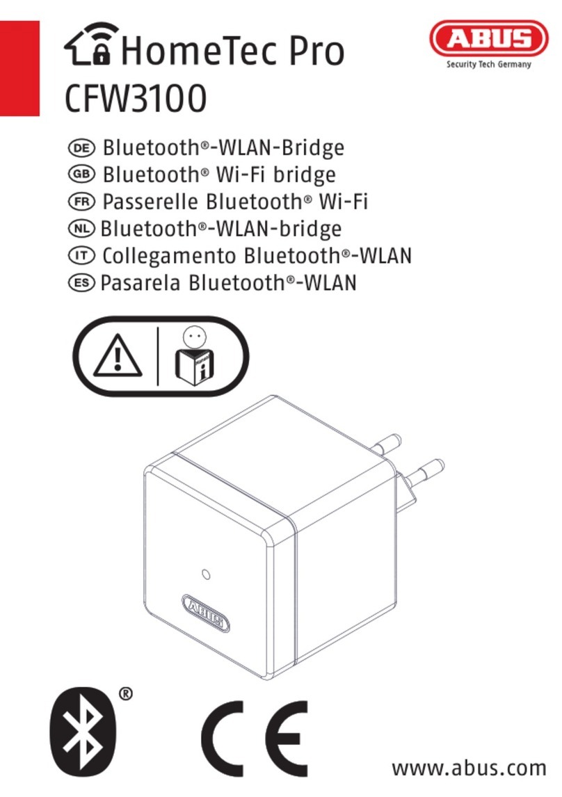 Abus HomeTec Pro ABHT10137 User manual