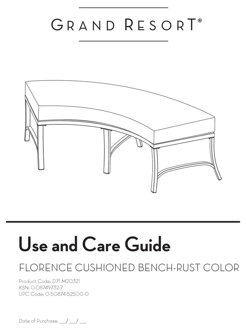GRAND RESORT D71 M20321 User manual