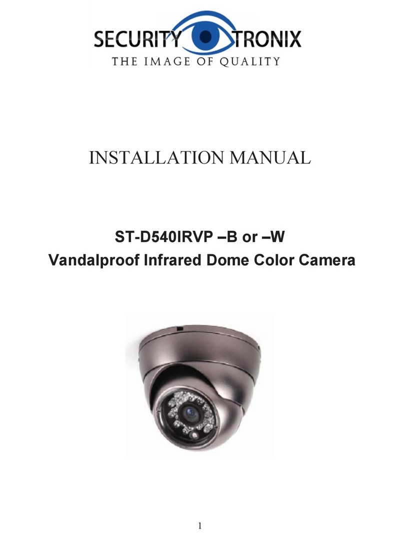 Securitytronix ST-D540IRVP-B installation manual
