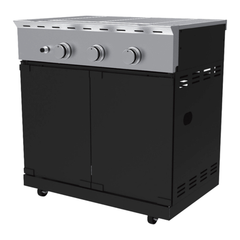 Gasmate Specialist Deluxe II BQ8322 manual