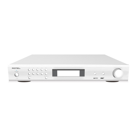 Rotel T11V02 User manual