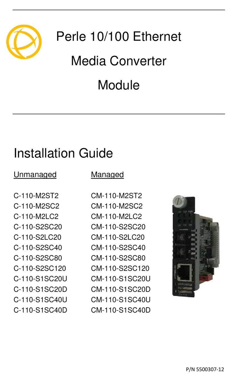 Perle C-110-M2ST2 User manual