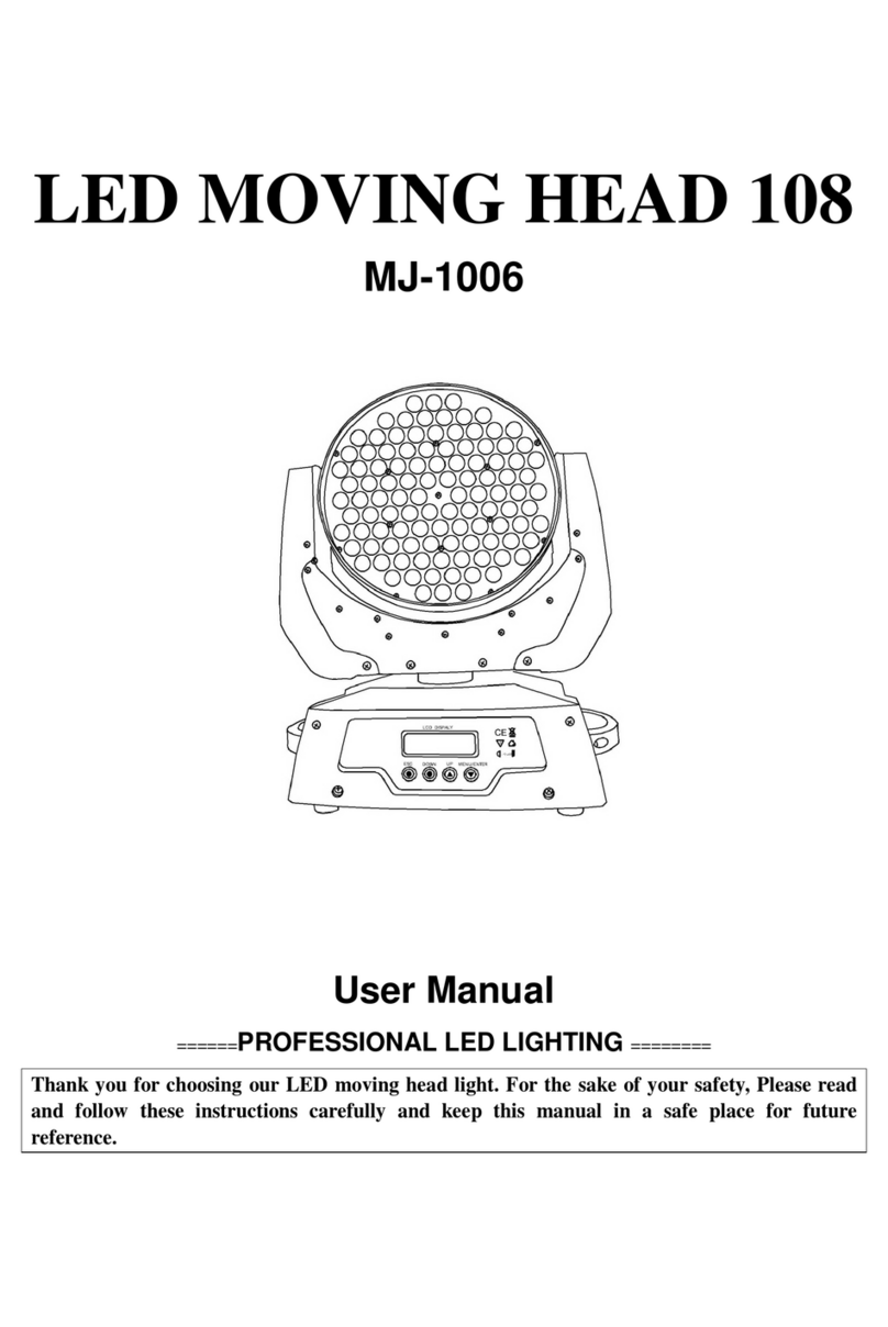 Mega LED Lighting MJ-1006 User manual