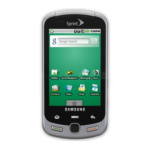 Samsung Moment SPH-M900 User manual
