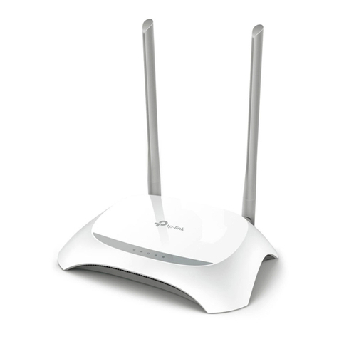 TP-Link WR850N User manual