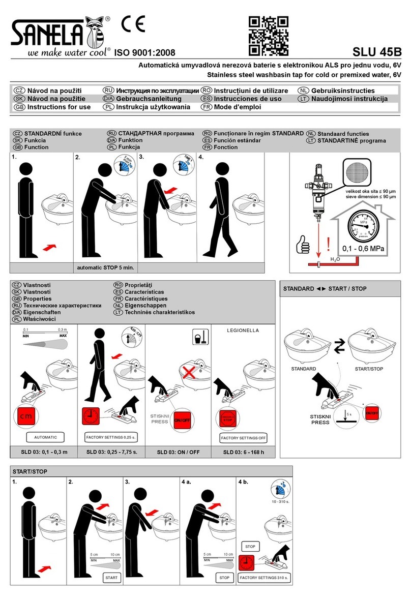 Sanela SLU 45B Instructions for use Sanela SLU 45B Instructions for use