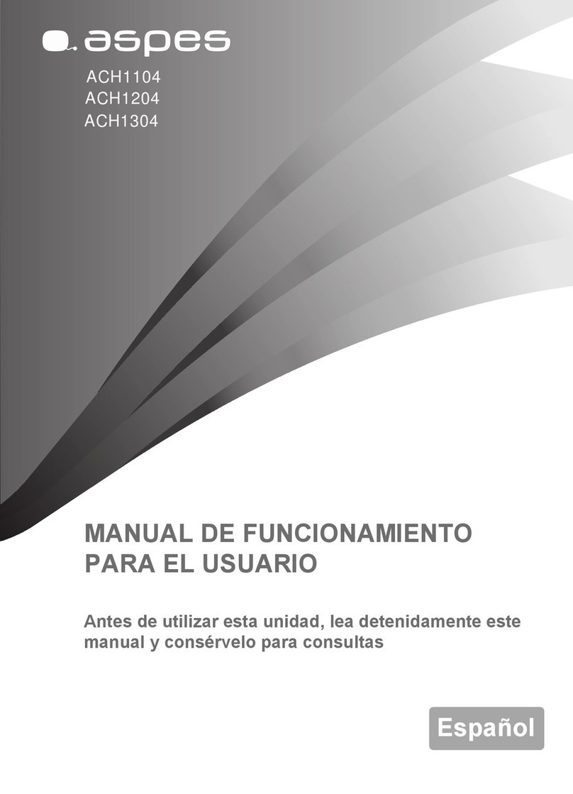 Aspes ACH1104 User manual