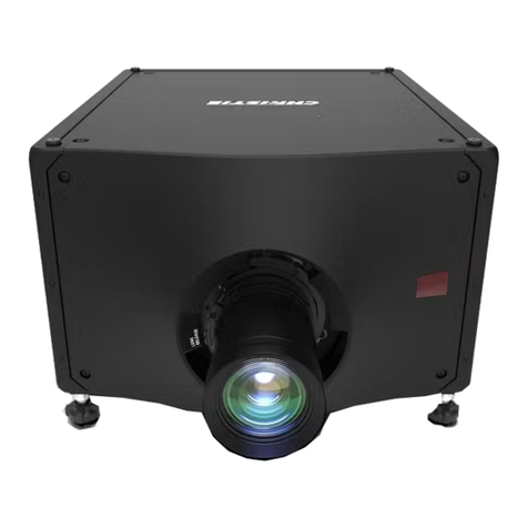 Christie Griffyn 4K50-RGB Installation and setup guide