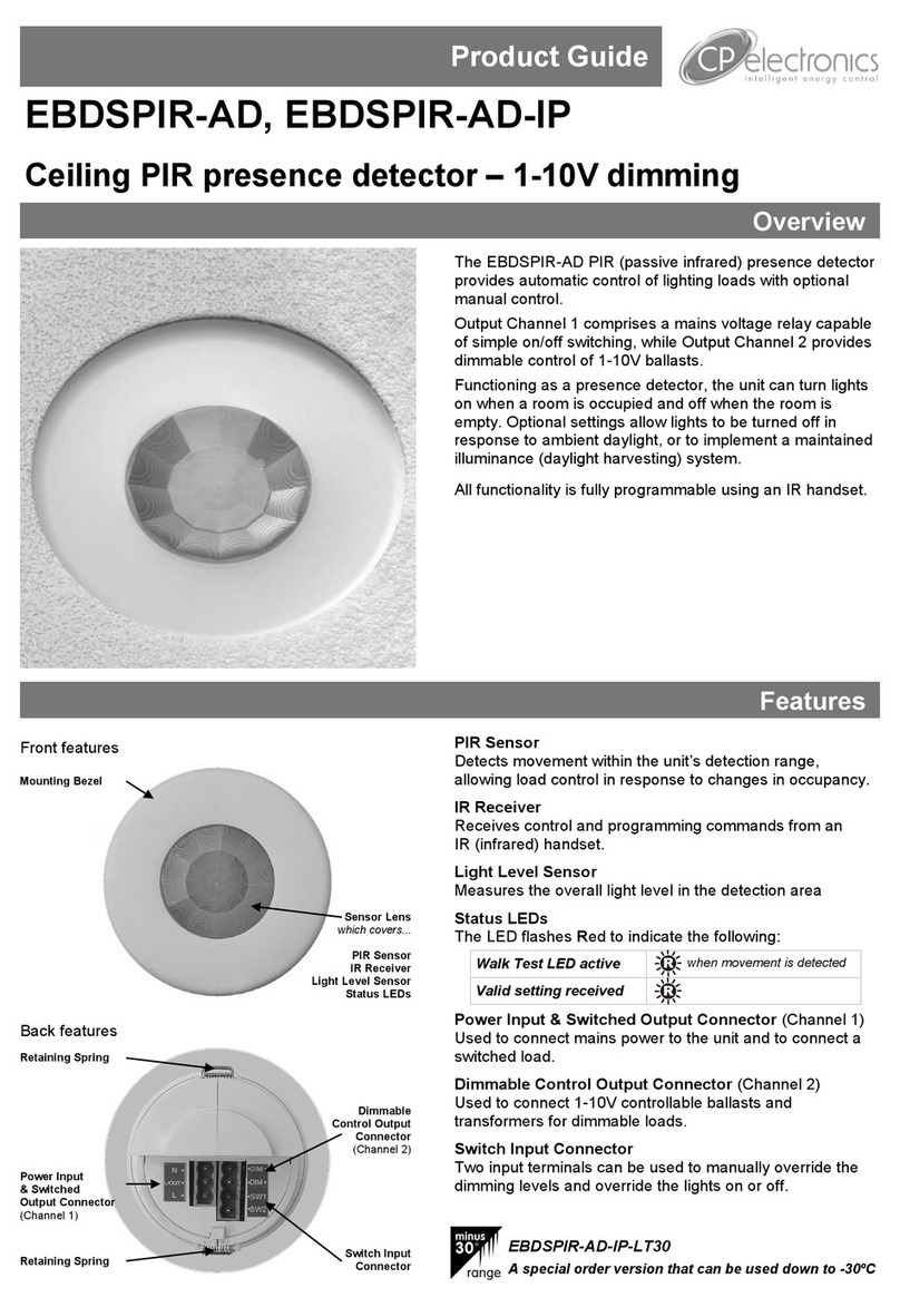 C.P. Electronics EBDSPIR-AD-IP Product guide