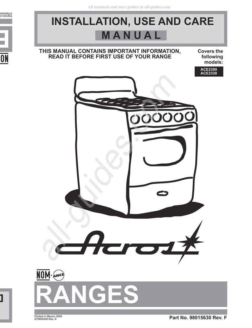 Acros ACE2330 Instruction and safety manual