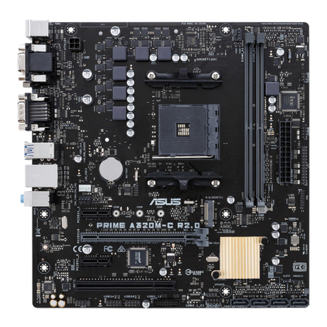 Asus PRIME A320M-C R2.0 quick start guide