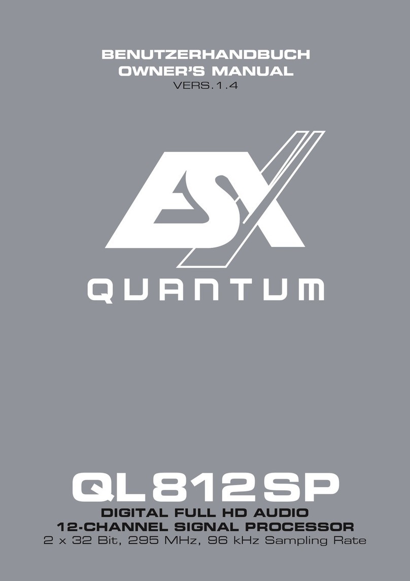 Quantum QL812SP owner's manual