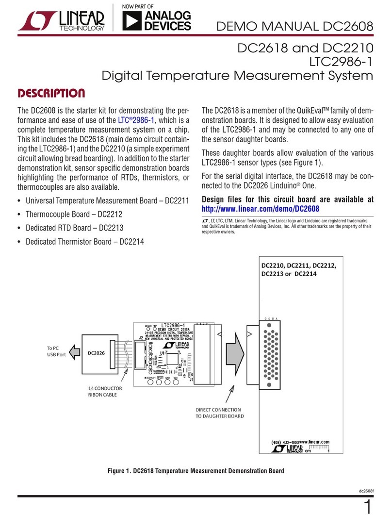 Linear Technology ANALOG DEVICES DC2608 User manual