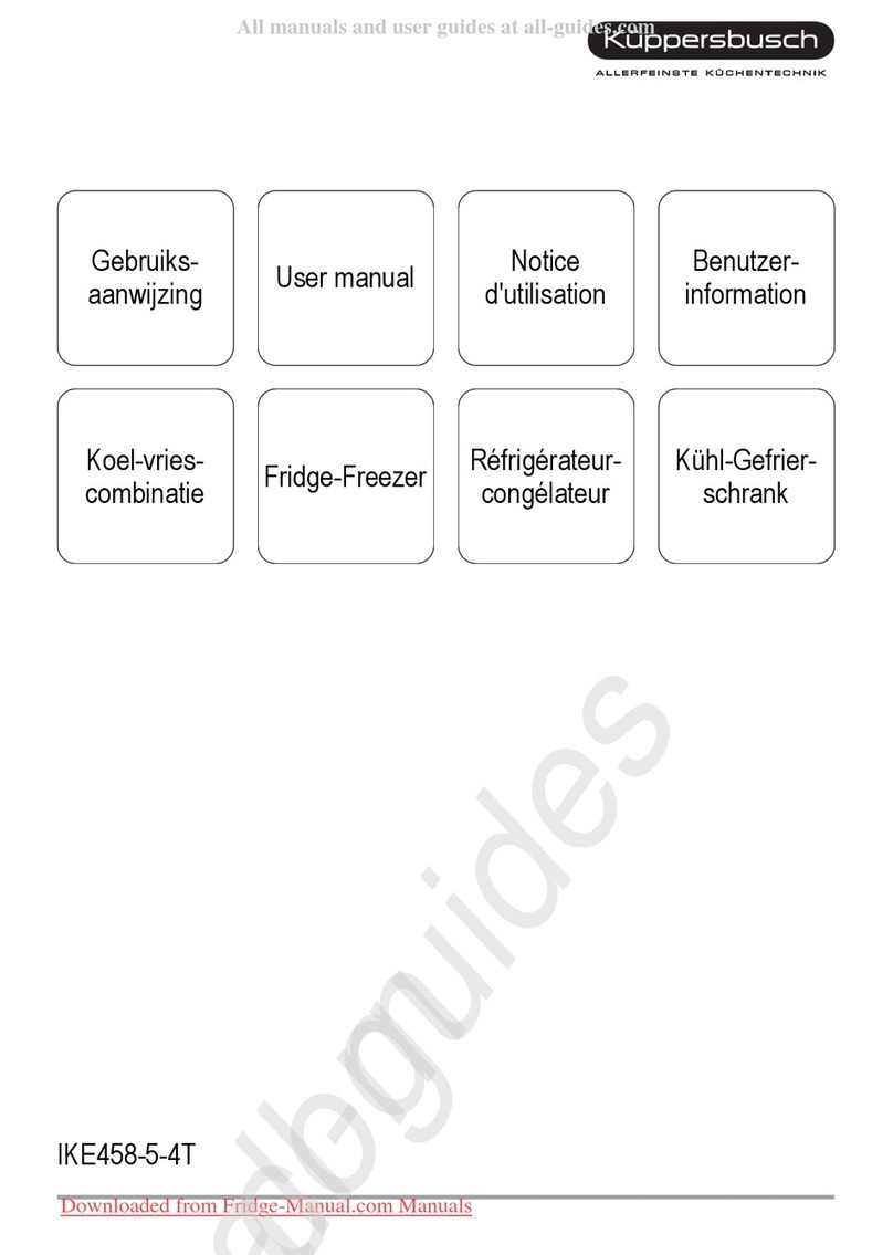 Kuppersbusch IKE 458-5-4T User manual
