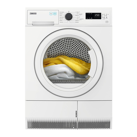 Zanussi ZDC72B4PW user manual