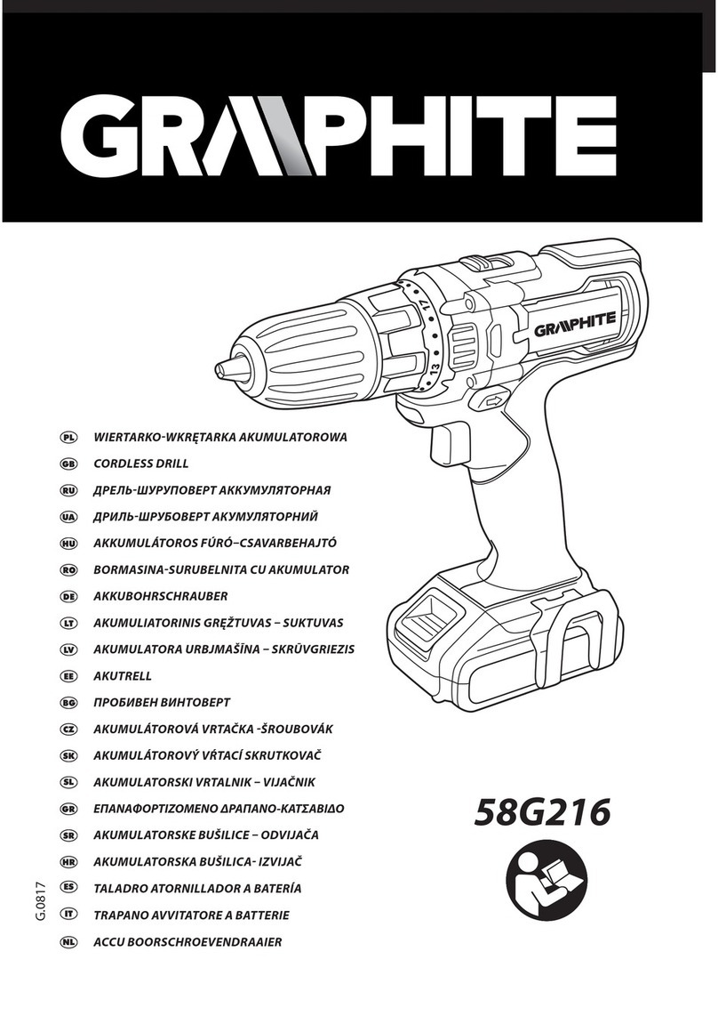 Graphite 58G216 User manual