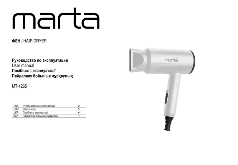 Marta MT-1265 User manual