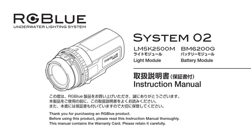 RGBlue System 02 User manual
