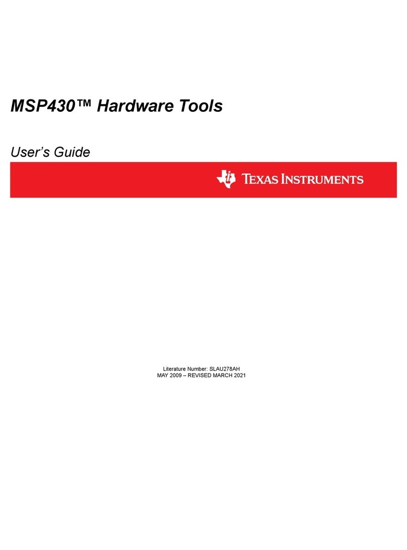 Texas Instruments MSP430F51 User manual