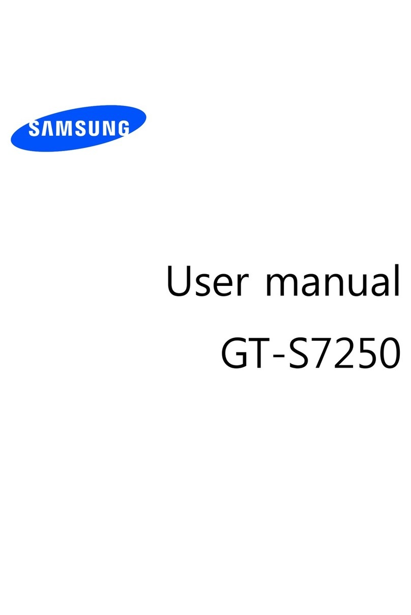 Samsung GT-S7250 User manual Samsung GT-S7250 User manual