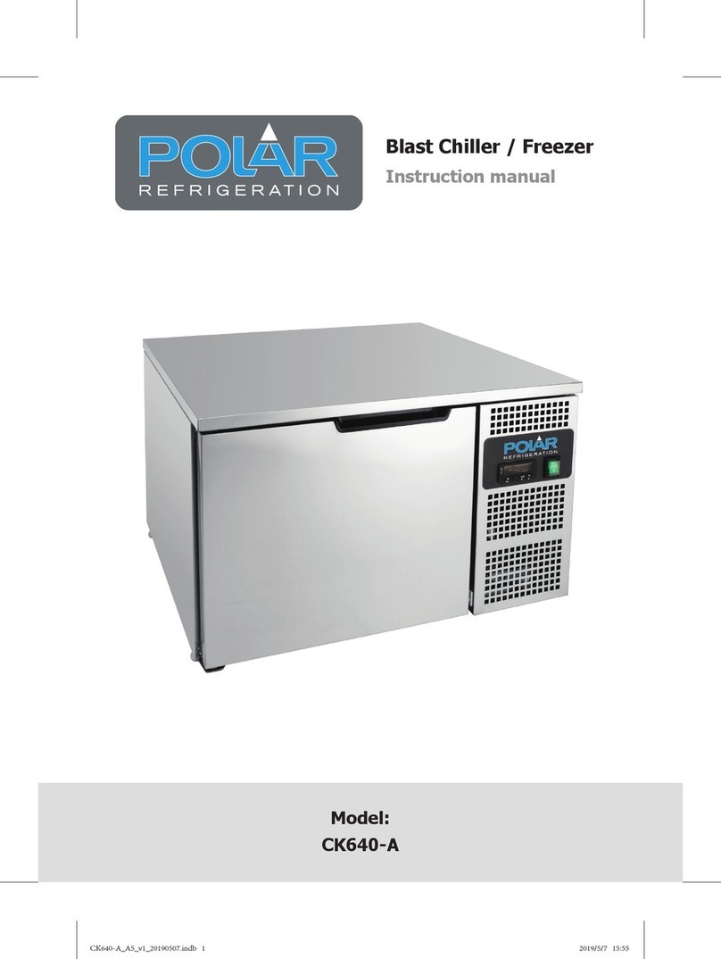 Polar Refrigeration G Series instruction manual