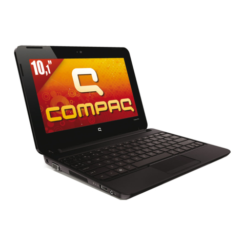 HP Compaq Mini CQ10-410SF User manual