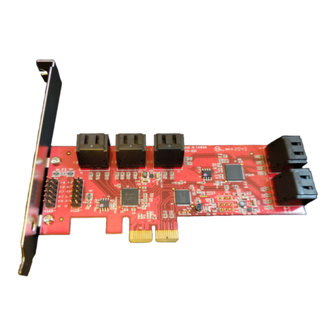 StarTech.com 10P6G-PCIE-SATA-CARD quick start guide