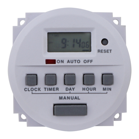 CDVI TH827-12 instruction manual