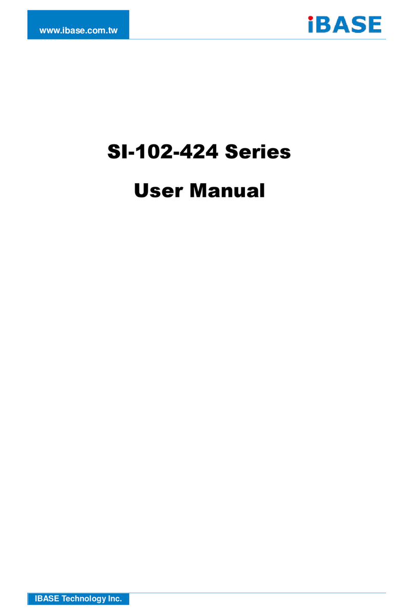 IBASE Technology Signature Book SI-102-424 Series user manual