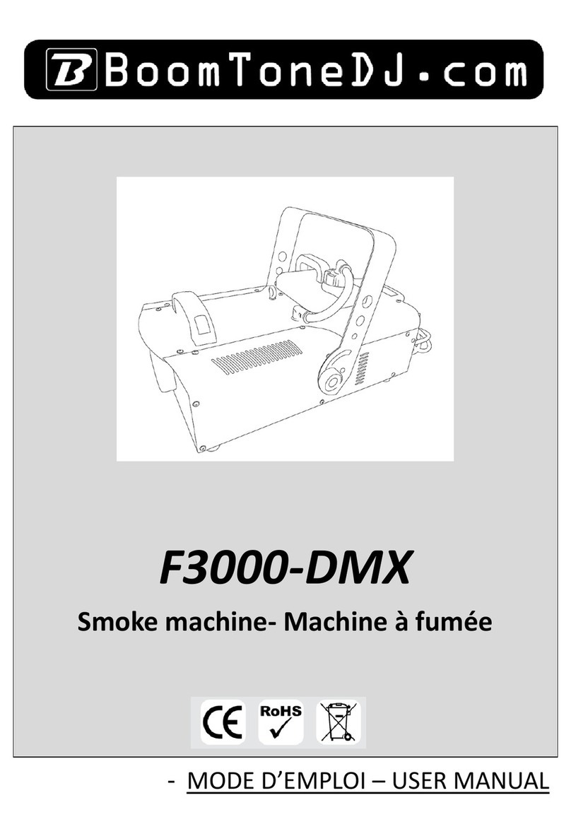 BoomToneDJ F3000-DMX user manual