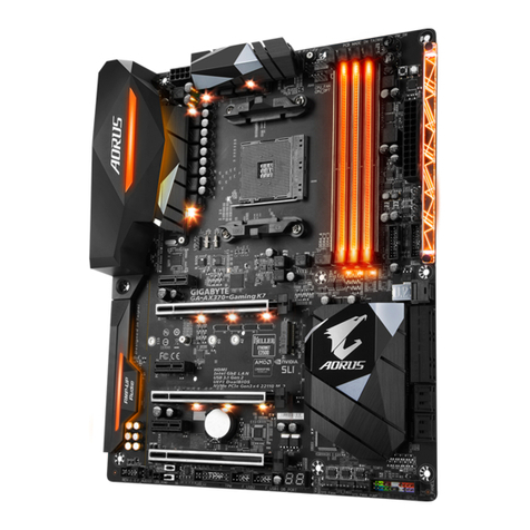 GIGA-BYTE TECHNOLOGY GA-AX370-Gaming K7 User manual GIGA-BYTE TECHNOLOGY GA-AX370-Gaming K7 User manual