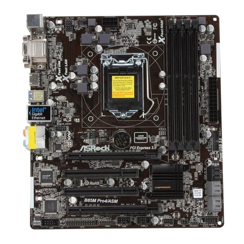 ASROCK B85M Pro4/ASM User manual