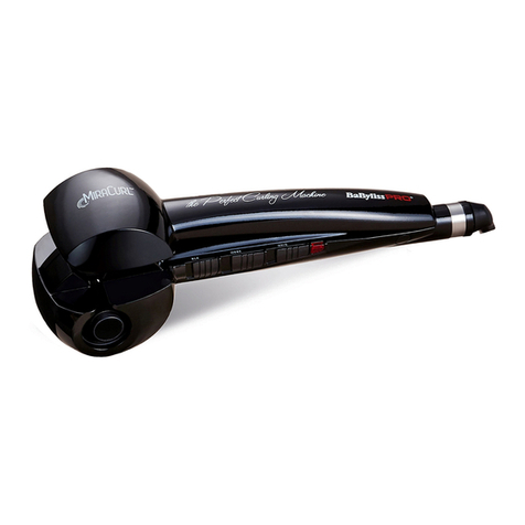 BaByliss PRO MiraCurl SteamTech BAB2665E manual