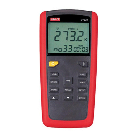 Unit UT323 operating manual