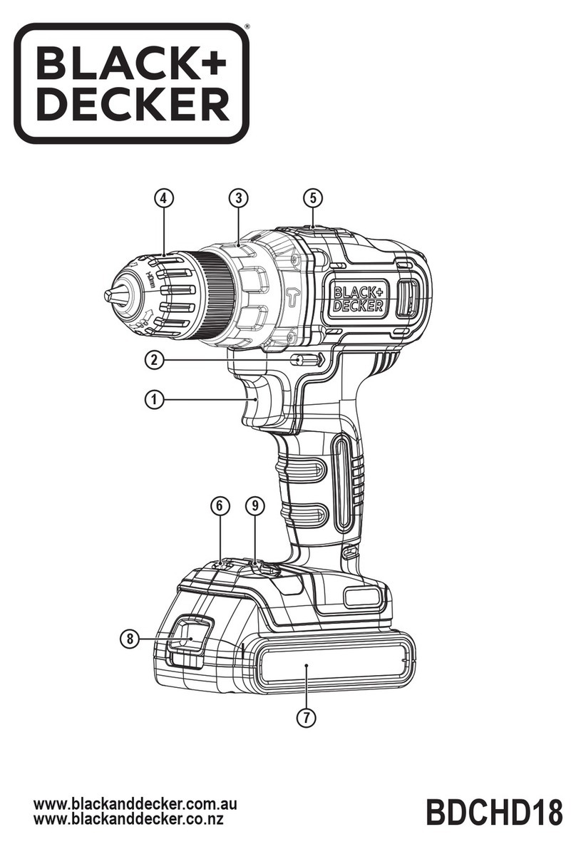 Black & Decker BDCHD18SC1 manual