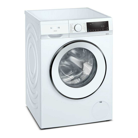 Siemens WG44G10IDN User manual