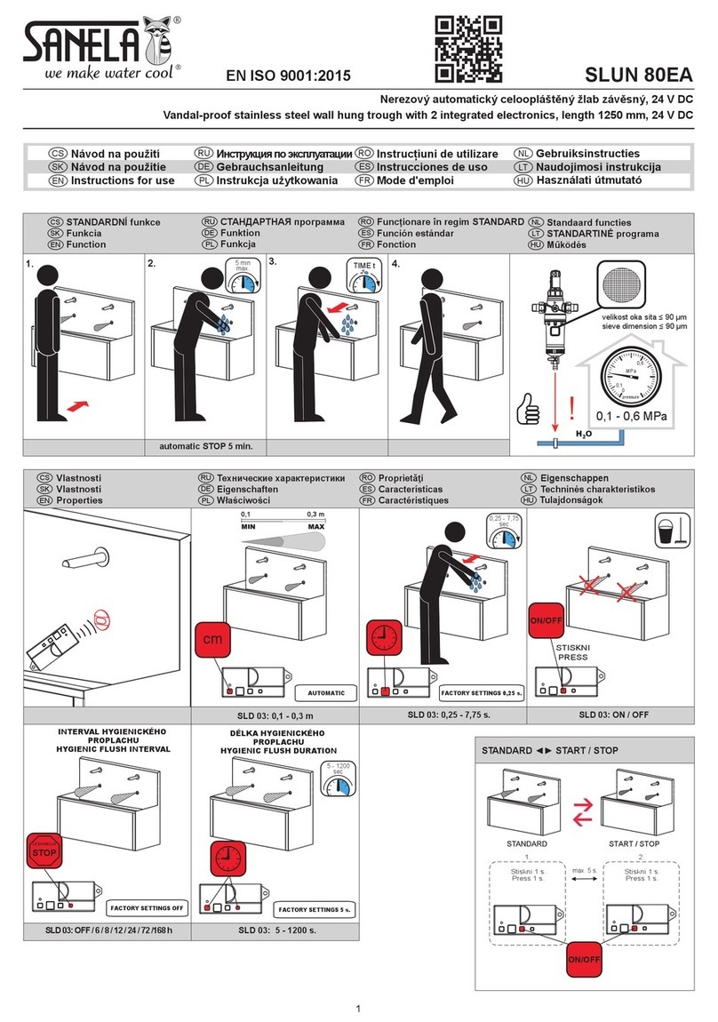 Sanela SLUN 80EA Instructions for use Sanela SLUN 80EA Instructions for use